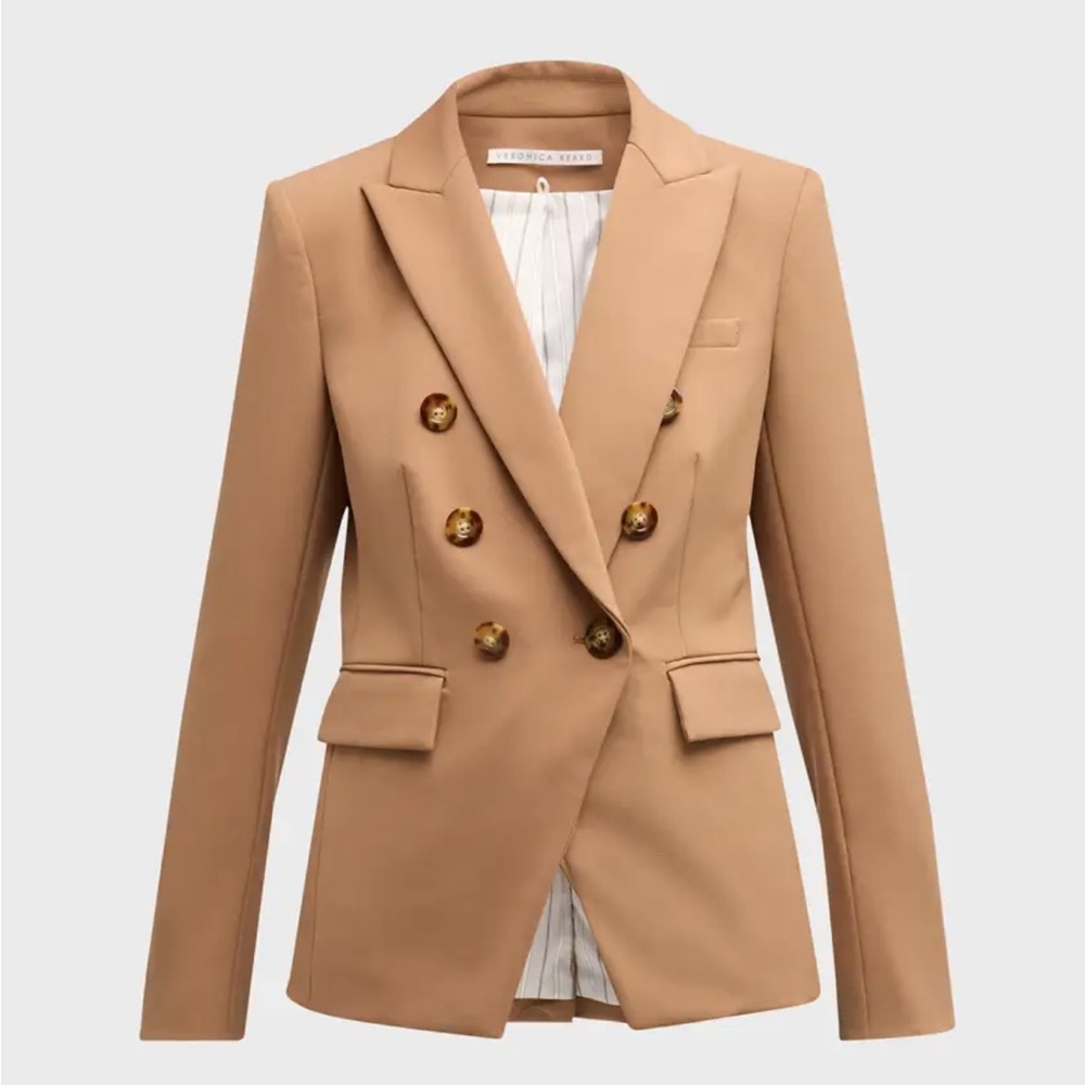 BNWT Veronica Beard Miller Dickey Jacket - Acorn, Sz 10
